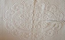 Antique linen piqué d'occasion  Expédié en Belgium