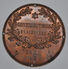 Plaque fiscale contributions d'occasion  Mirebeau-sur-Bèze