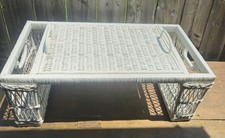 Vintage white wicker for sale  Worthington