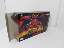 Demon's Crest - Snes - Super Nintendo - ntsc - Only Box comprar usado  Enviando para Brazil
