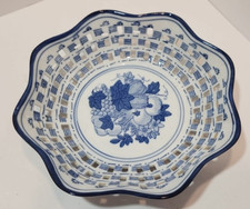 Vtg porcelain basketweave for sale  El Paso