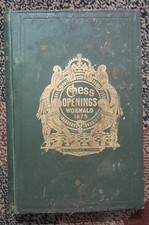 The Chess Openings by Robert B. Wormald 1875  Hardcover 2nd Ed. London comprar usado  Enviando para Brazil