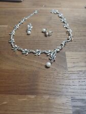 Brautschmuck set perlen gebraucht kaufen  Schwäbisch Hall