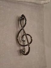 Treble clef brooch for sale  STOKE-ON-TRENT