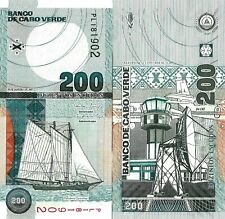 Cabo Verde/Cabo Verde 200 escudos 2005 P-68 UNC comprar usado  Enviando para Brazil