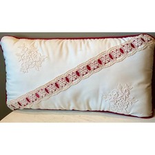 Lace accent pillow for sale  Harviell