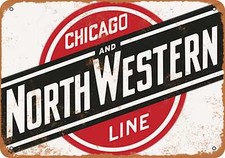 Metal sign chicago for sale  Minneapolis