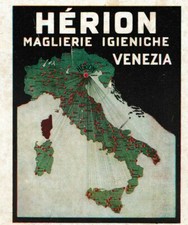 Pubblicita 1924 herion usato  Biella