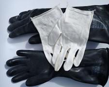 Butyl handschuhe chemikalienha gebraucht kaufen  Hagenow