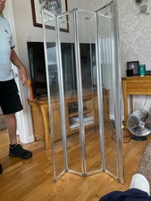 Folding shower screen for sale  CARDIGAN