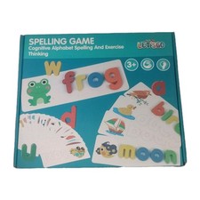Spelling wooden game for sale  SOLIHULL