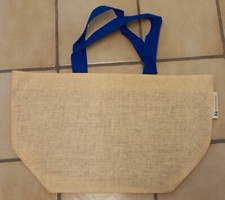 Strandtasche naturfarben blau gebraucht kaufen  Nordstemmen