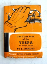 Vespa scooter instruction for sale  HARROGATE