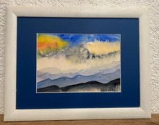 Wolkenzauber riginal aquarell gebraucht kaufen  Deutschland