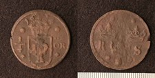 *Moeda de cobre 0,25 ole Suécia 1634 [E2404] 7h0 comprar usado  Enviando para Brazil
