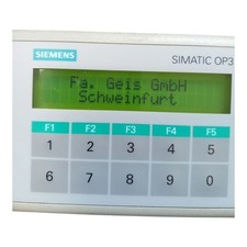 SIEMENS SIMATIC OP3 6AV3503-1DB10 Pannello Operatore na sprzedaż  Wysyłka do Poland