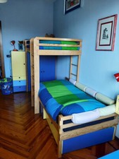 Camera ragazzi legno usato  Torino