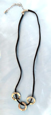 Women necklace silvertone for sale  Garnett