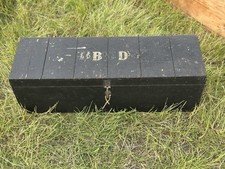 Black vintage wooden for sale  SANDBACH