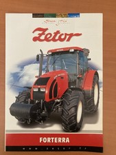 Prospectus zetor forterra d'occasion  Vichy