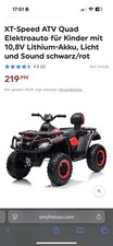 Kinder elektroquad gebraucht kaufen  Mudersbach