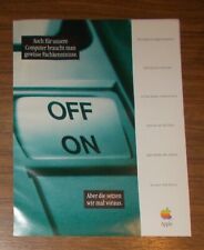 Seltene werbung apple gebraucht kaufen  Legden