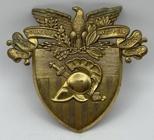 Ornamento emblema chapéu bronze cadete exército academia militar EUA West Point vintage comprar usado  Enviando para Brazil