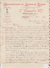 Facture girard monistrol d'occasion  France