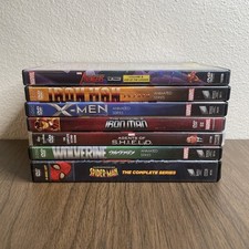 Marvel Animated Series DVD Lot Avengers Iron Man X-Men Wolverine Spider-Man comprar usado Marvel Animated Series DVD Lot Avengers Iron Man X-Men Wolverine Spider-Man comprar usado  Enviando para Brazil