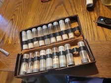 Usado, Kit médico antigo estojo de viagem de couro boticário com frascos vazios comprar usado  Enviando para Brazil