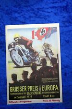 Rennprogramm sachsenring 1938 gebraucht kaufen  Emsdetten