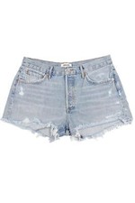 SHORTS JEANS ARMAÇÃO AZUL CINTURA ALTA W29 REINO UNIDO 10-12 comprar usado  Enviando para Brazil