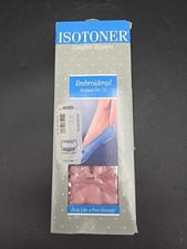 Usado, Chinelos Isotoner Comfort médios 6,5-7,5 bordados rosa vintage comprar usado  Enviando para Brazil