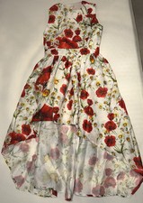 Kleid rot weiß gebraucht kaufen  Markdorf