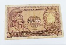 Banconote antiche 100 usato  Sala Bolognese