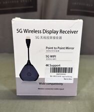 Receptor de tela sem fio 5G dispositivo de espelhamento de tela de fluxo HD iOS Android para TV comprar usado  Enviando para Brazil