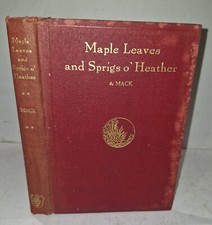 Maple leaves sprigs for sale  GLASGOW