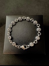 Bracciale cromato stile usato  Spedire a Italy