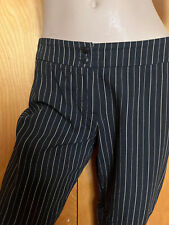Pantalone nero gessato usato Pantalone nero gessato usato  Roma