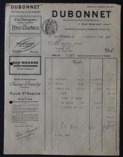 Facture 1927 dubonnet d'occasion  Nantes-
