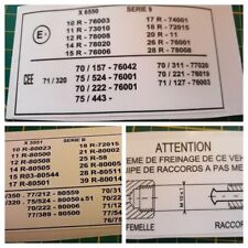 Autocollant matra compartiment d'occasion  Mende