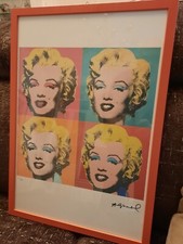 Andy warhol serigrafia usato  Roma