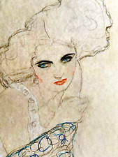 Gustav Klimt Lithographie COA Original Numéroté à Main Signature (Edvard.munch) comprar usado  Enviando para Brazil