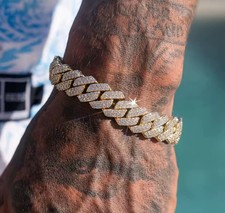 Men gold bracelet for sale  COVENTRY