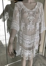 Strandkleid weiss cm gebraucht kaufen  Ainring