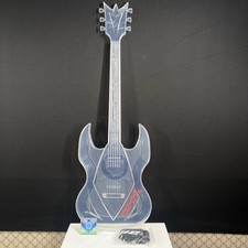 Autógrafo de air guitar assinado à mão OZZY OSBOURNE com certificado de autenticidade holograma e alça de guitarra! comprar usado  Enviando para Brazil