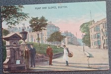 Antique postcard pump for sale  THETFORD