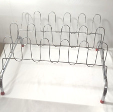 Sapateira vintage cromada fora do chão comporta 9 pares comprar usado  Enviando para Brazil