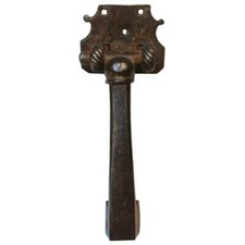 Usado, Batente de porta de ferro forjado à mão provincial francesa antiga do século XVIII comprar usado  Enviando para Brazil