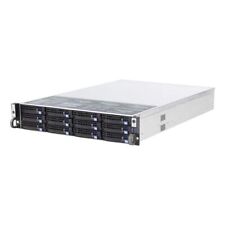 Servidor 2U 12x 3,5" NVMe 1+1 PSU com placa-mãe EATX / CPU / RAM opcional comprar usado  Enviando para Brazil
